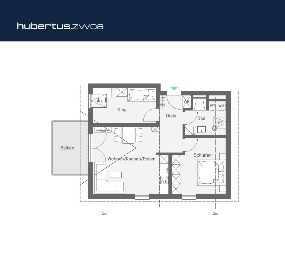 Grundriss Wohnung 15