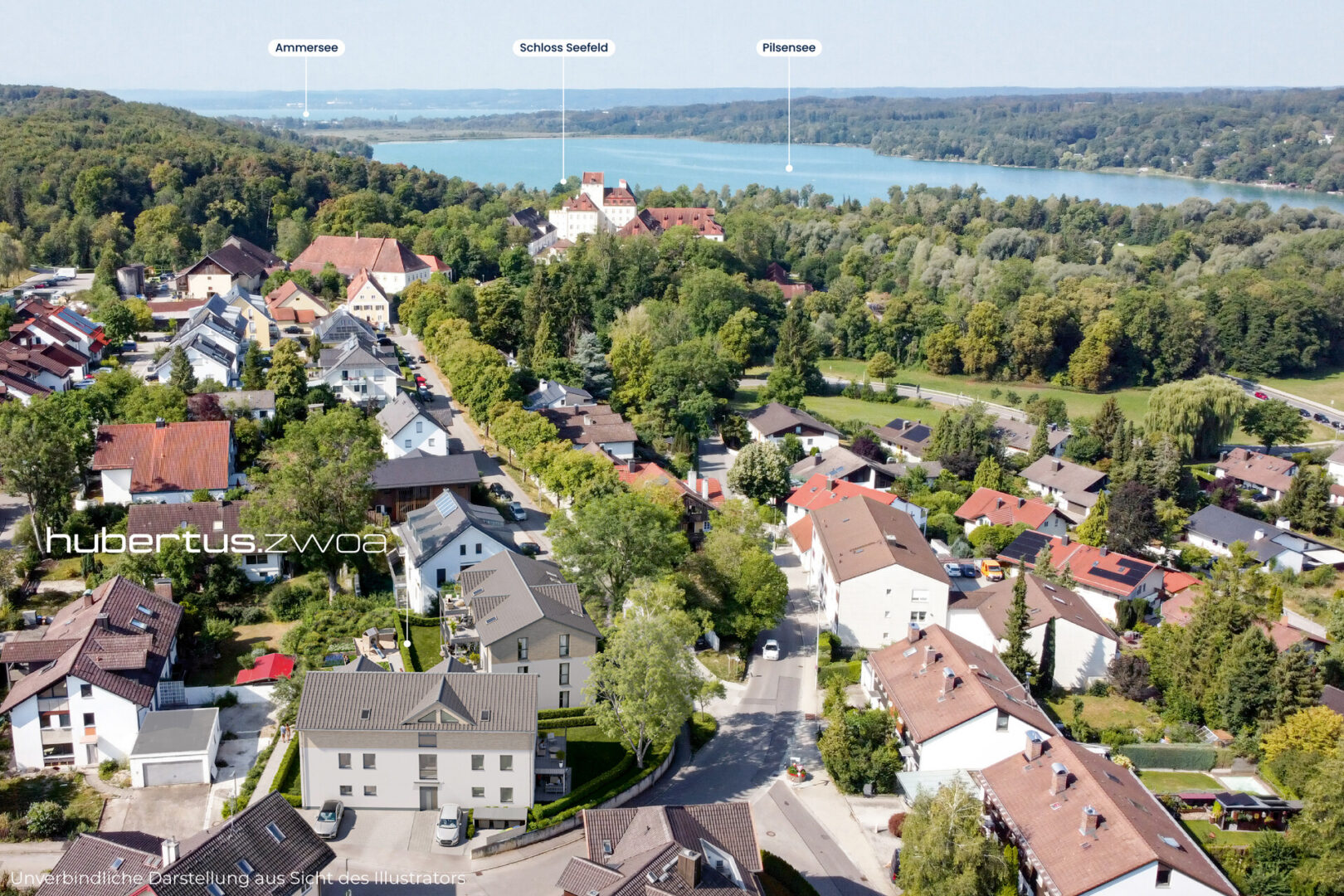 Visualisierung Luftbild Übersicht