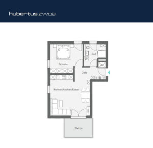 Grundriss Wohnung 5