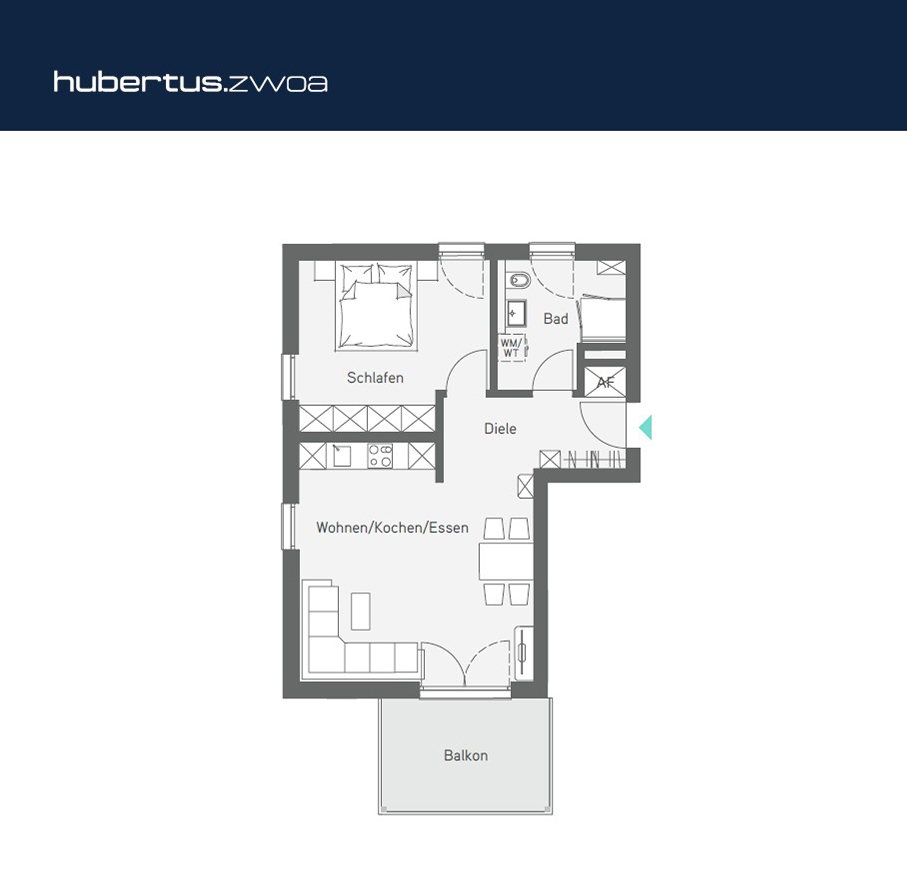 Grundriss Wohnung 5