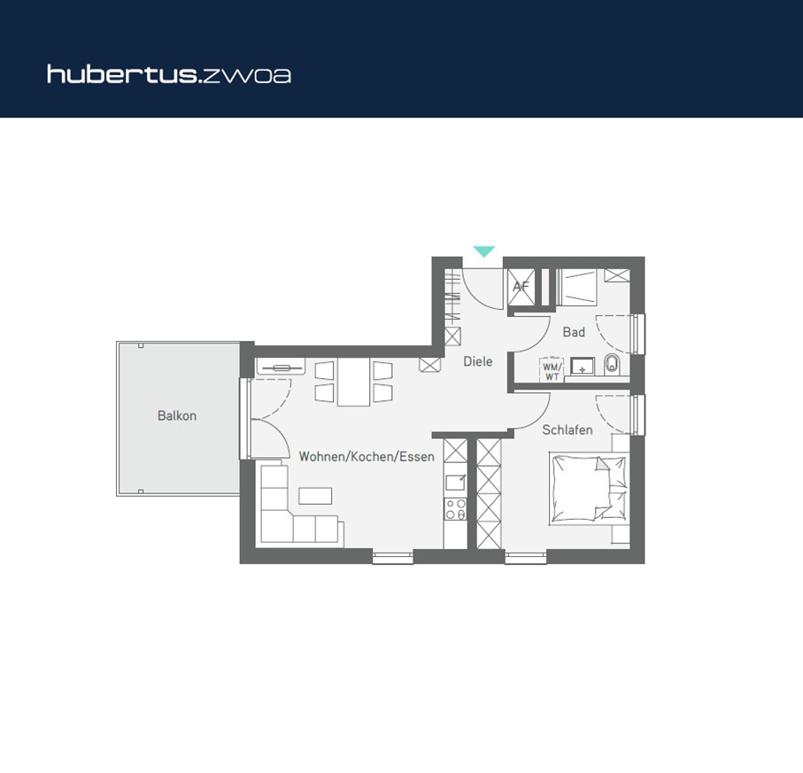 Grundriss Wohnung 13