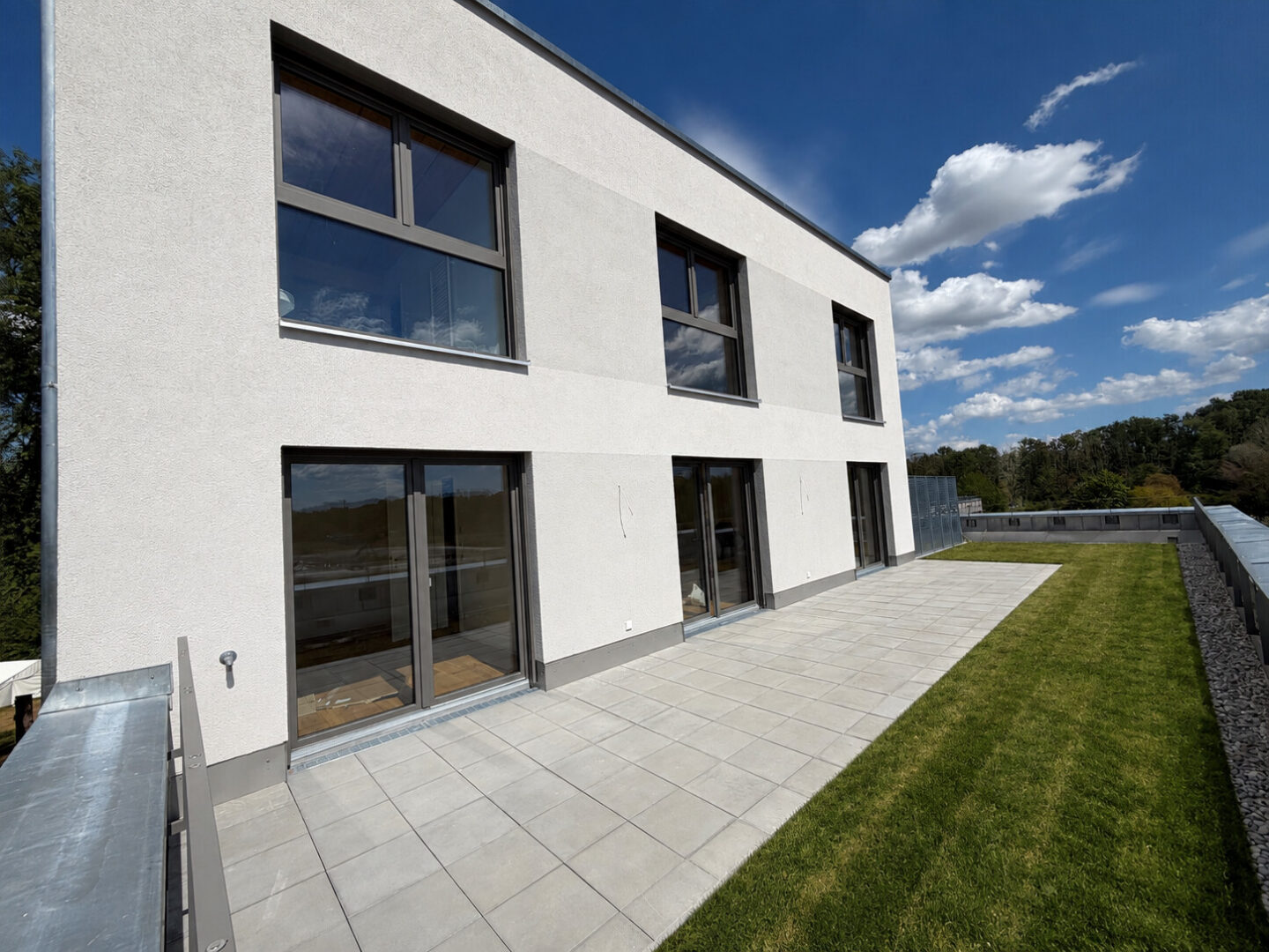 Ansicht Dachterrasse Süd-West