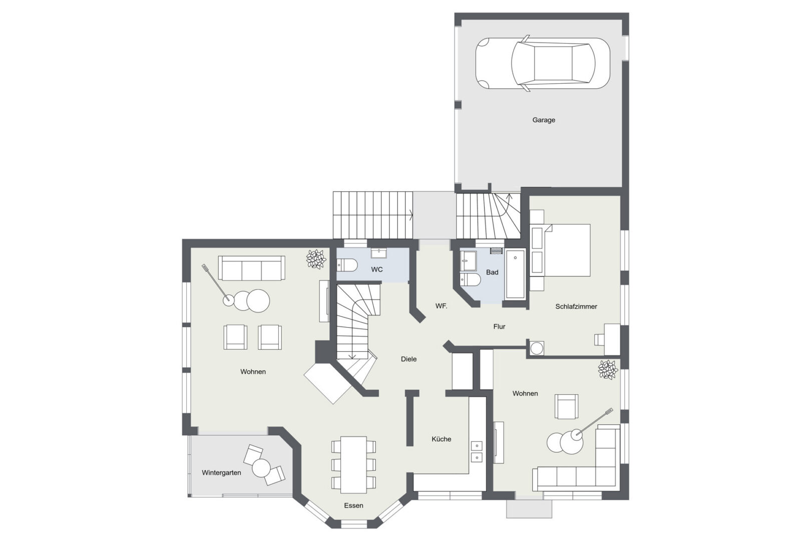 Grundriss Erdgeschoss
